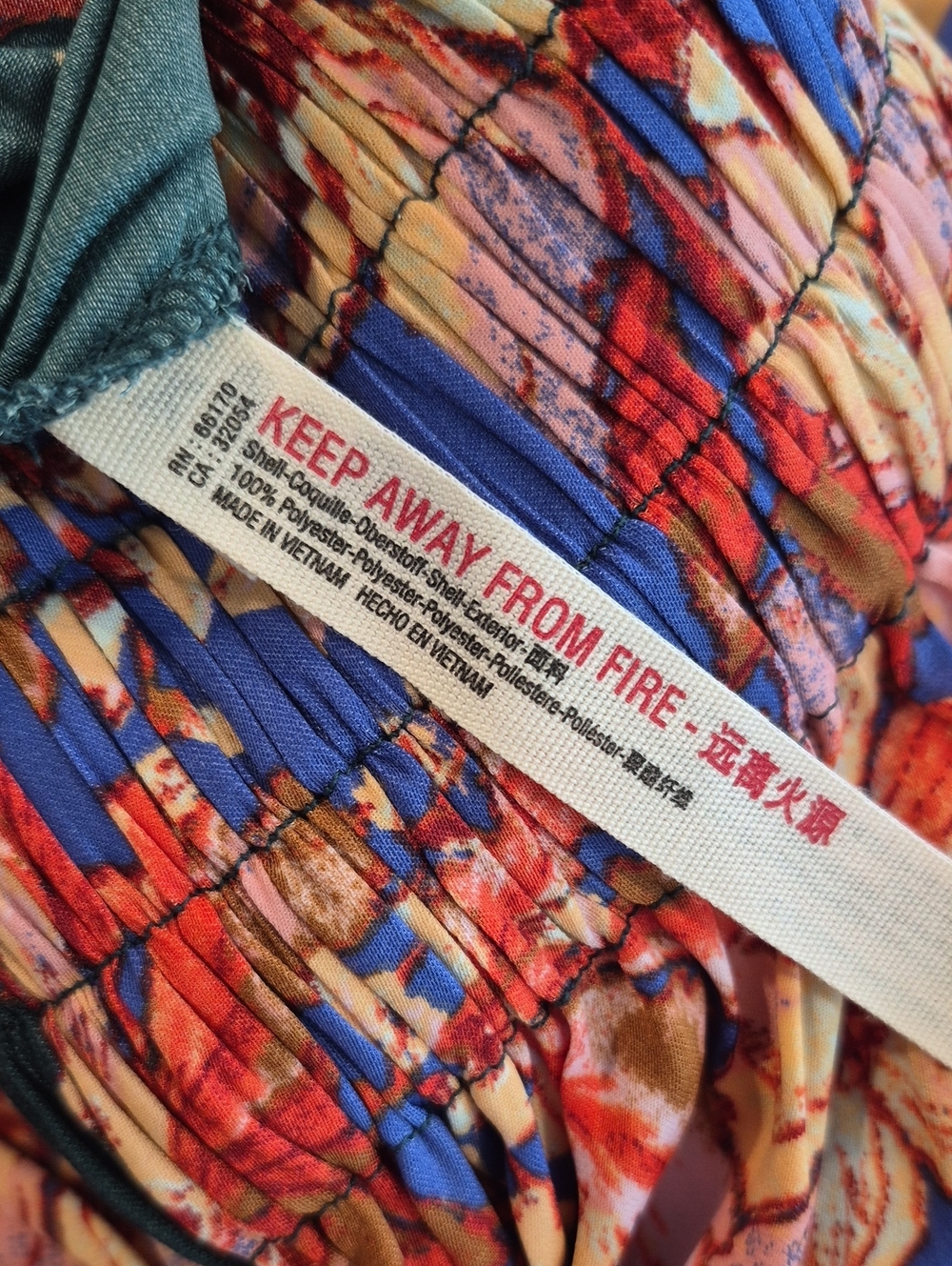 Intimately Free People In Bloom Floral Elastic Waist Pants in Midnight Combo XS - Picture 8 of 12